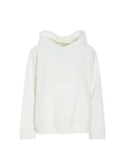 Off White Fleece Hoodie - Henriette Steffensen - 1383OW