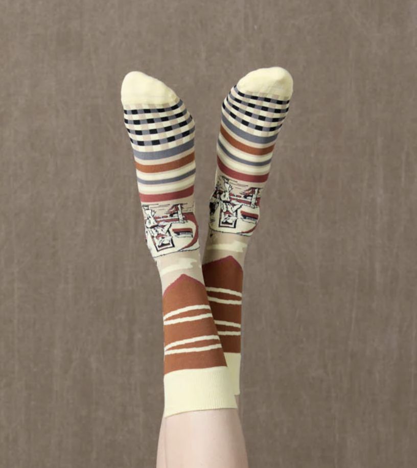 Oil Camp Sock - Double D Ranch - SOCK-263M
