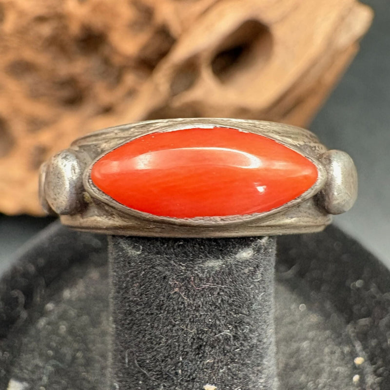 Old Red Coral Stacker - Size 11 - RMH306