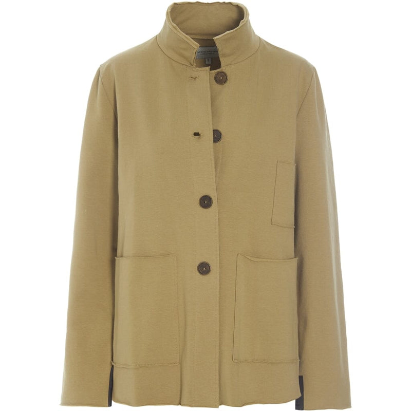 Olive Jersey Safari Jacket - Hennriette Steffensen - 77004V