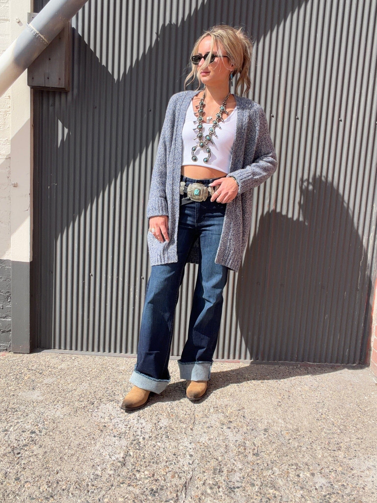 Olivia Dark Wash Jeans - Kimes Ranch - OLVK