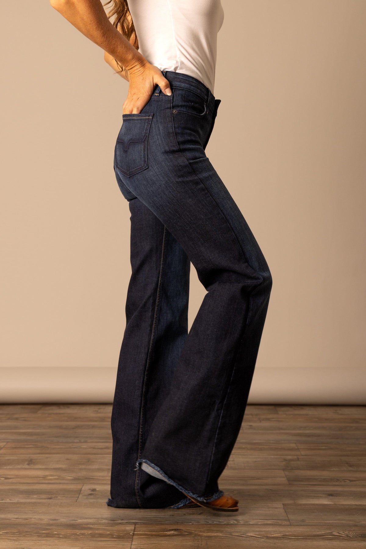 Olivia Dark Wash Jeans - Kimes Ranch - OLVK