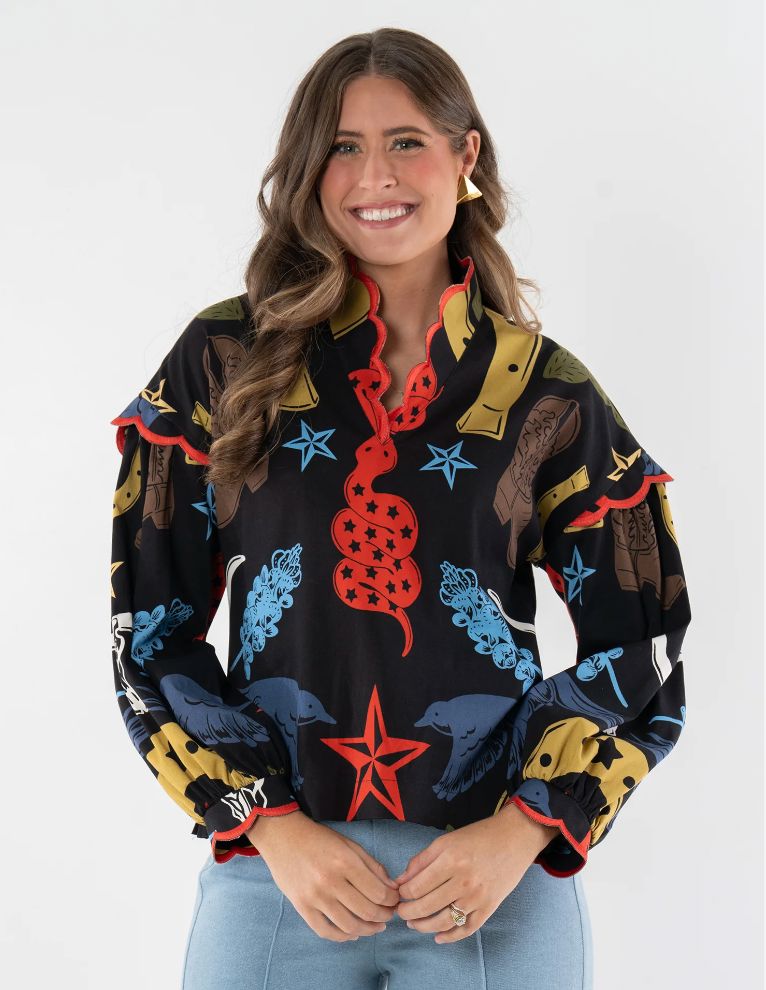 Orchid Lonestar Top - Emily McCarthy - EM462