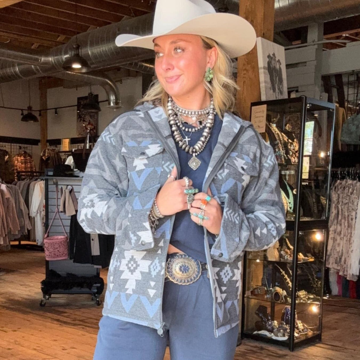 Orion Hoodie Jacket - Blue - 29915B