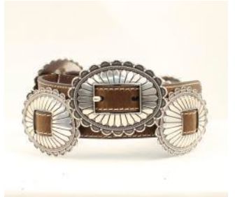 Oval Concho Belt - N3200