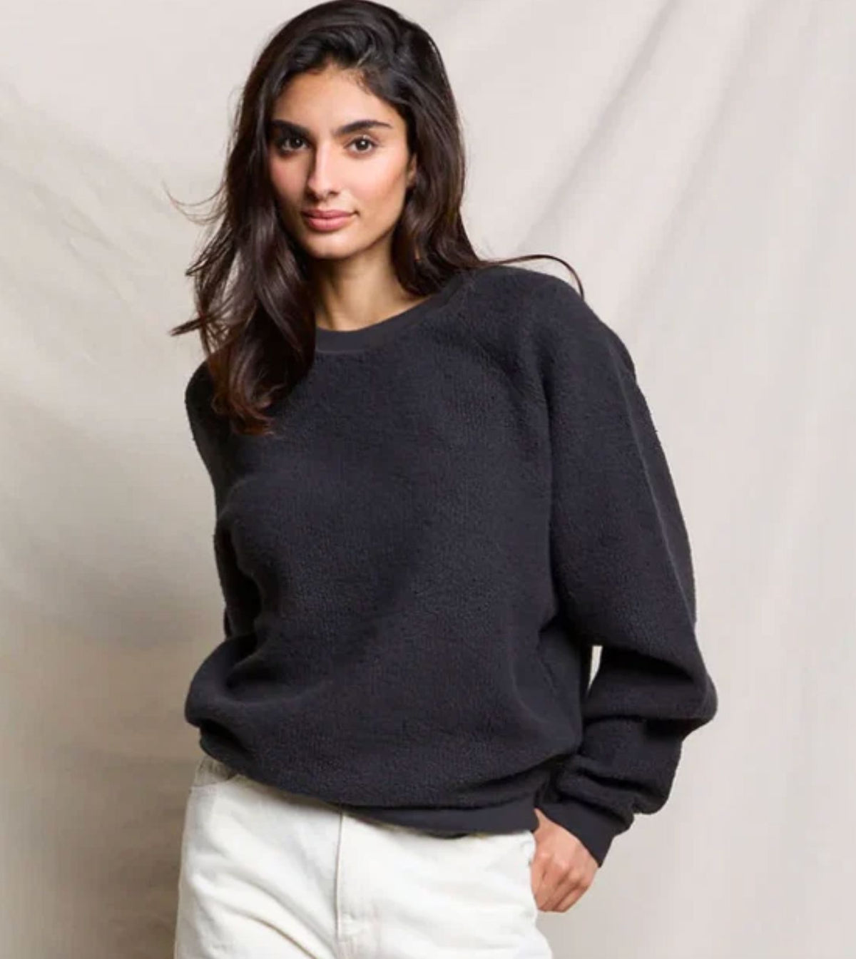 Oversized Vintage Black Ziggy Sweatshirt - OVZIGV