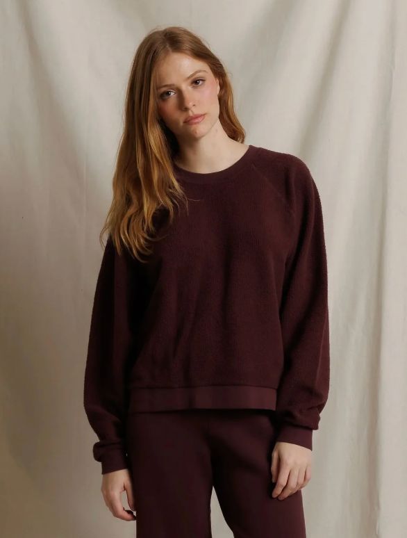 Oversized Ziggy Cherry Lacquer Sweatshirt - OVZIGC