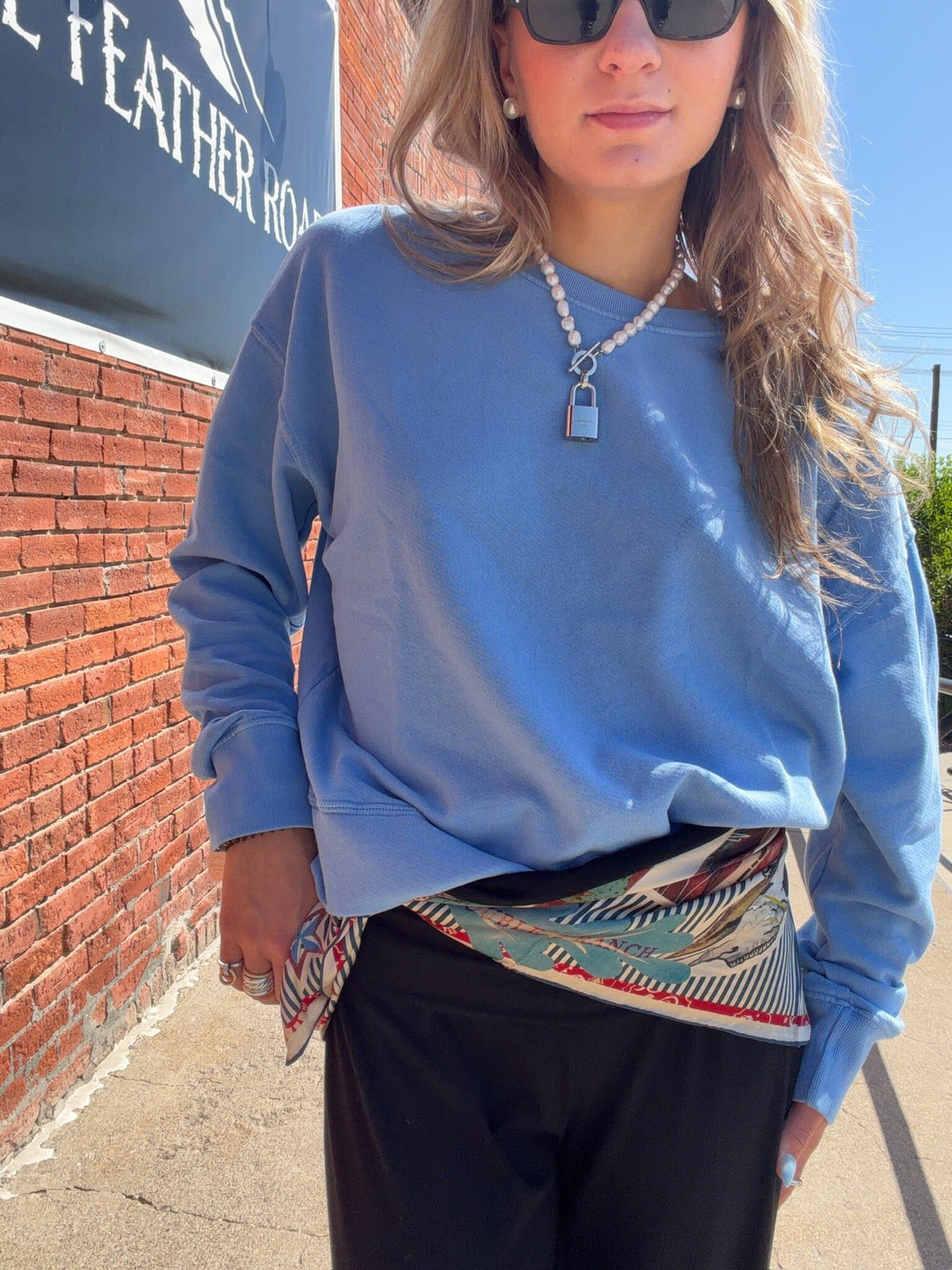 Pacific Blue Tyler Sweatshirt - TYLPC