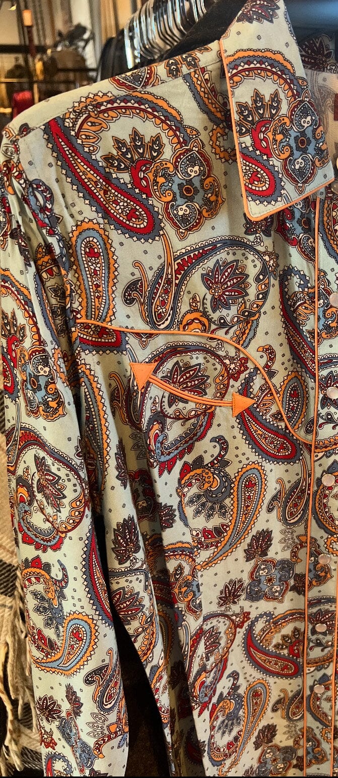Paisley Western Blouse - Sully - HC926