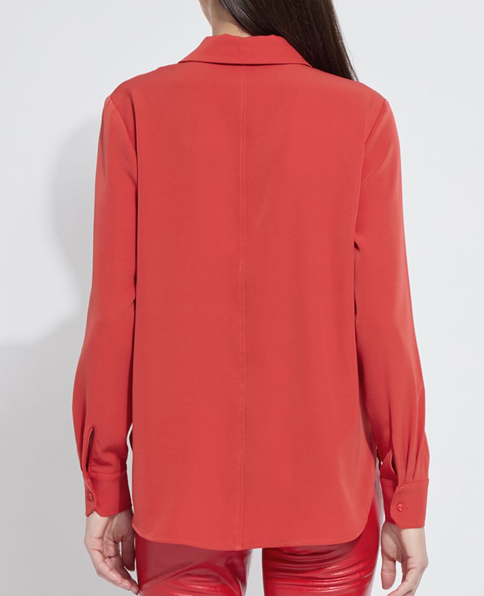 Parker Button Down - Red - Lysse - LY3260R