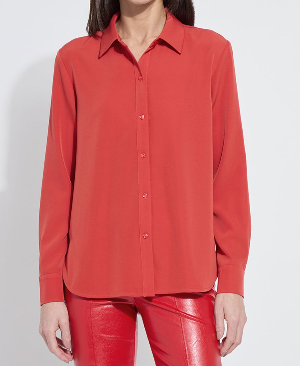 Parker Button Down - Red - Lysse - LY3260R
