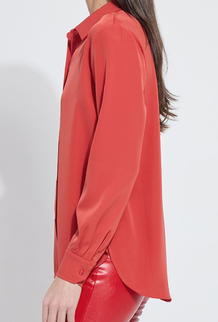 Parker Button Down - Red - Lysse - LY3260R