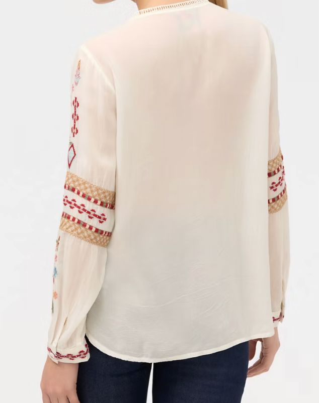 Paulina Ecru Shirt - C18525