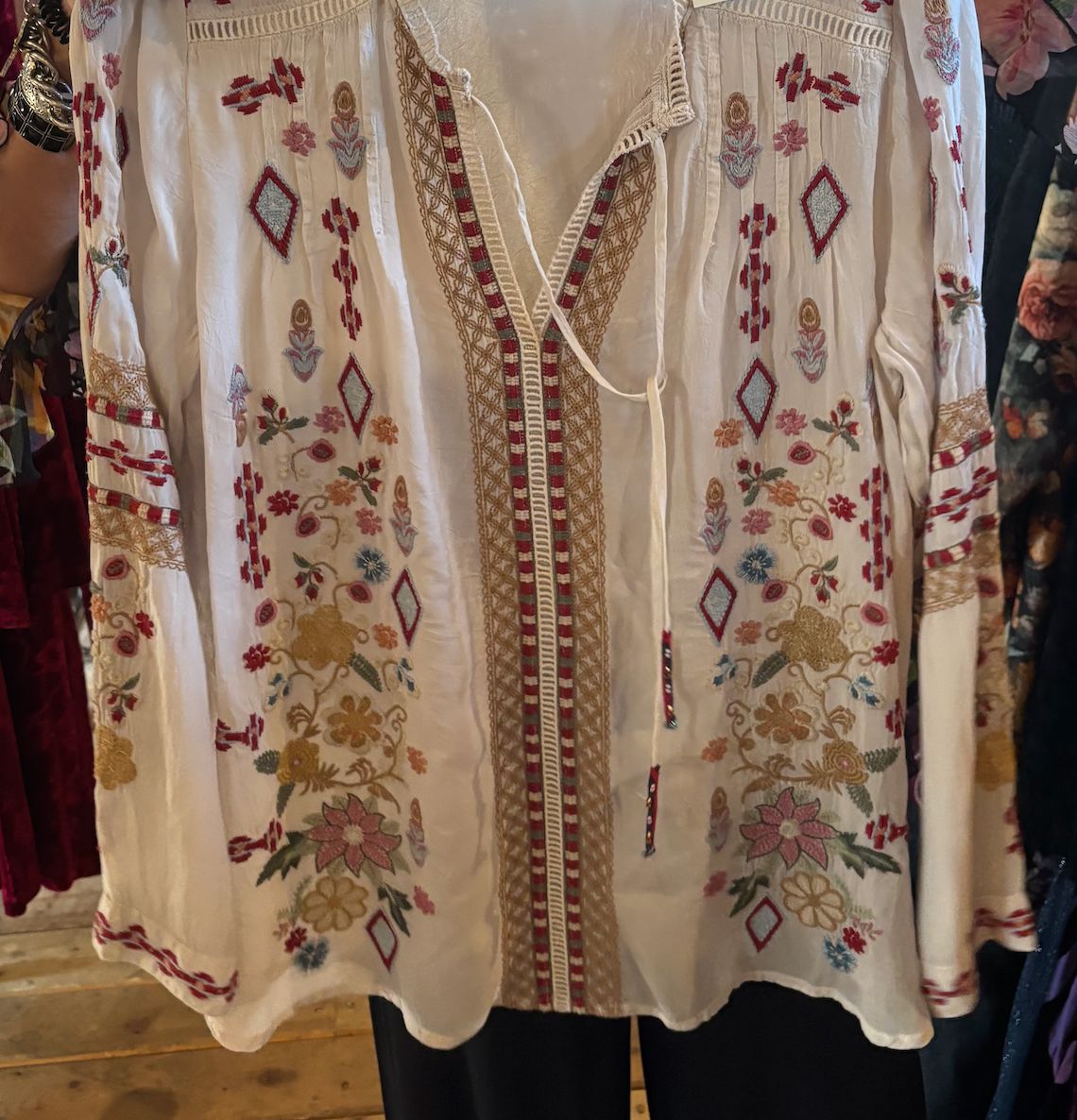 Paulina Ecru Shirt - C18525