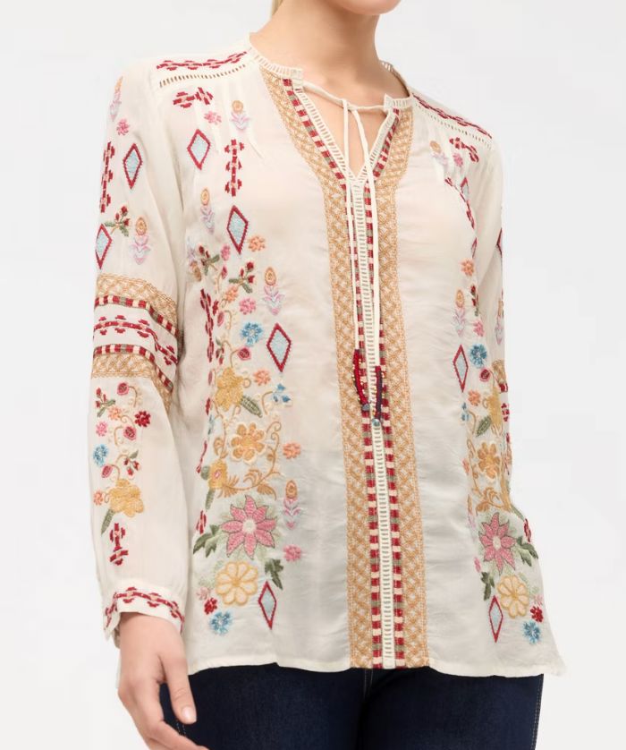 Paulina Ecru Shirt - C18525