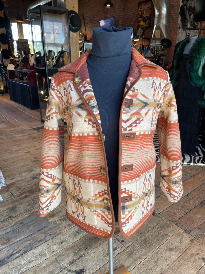 Pendleton Reversible Wool Coat Beacon Rock Copper - CPD13