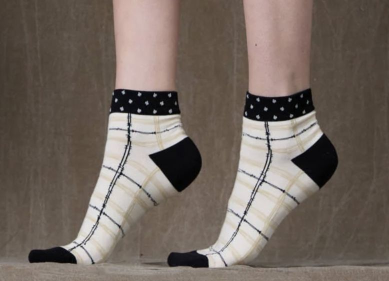 Petro Plaid Sock - Double D Ranch - SOCK-263A