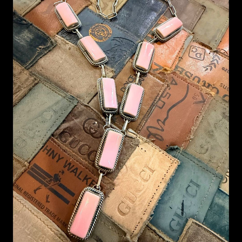 Pink Conch Necklace - NBQ21