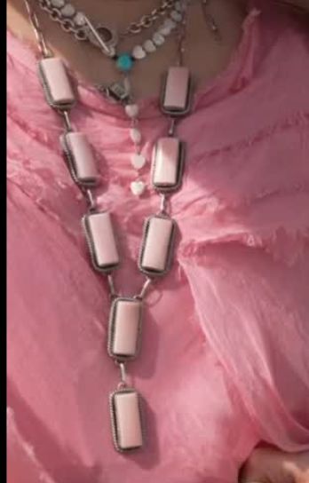 Pink Conch Necklace - NBQ21
