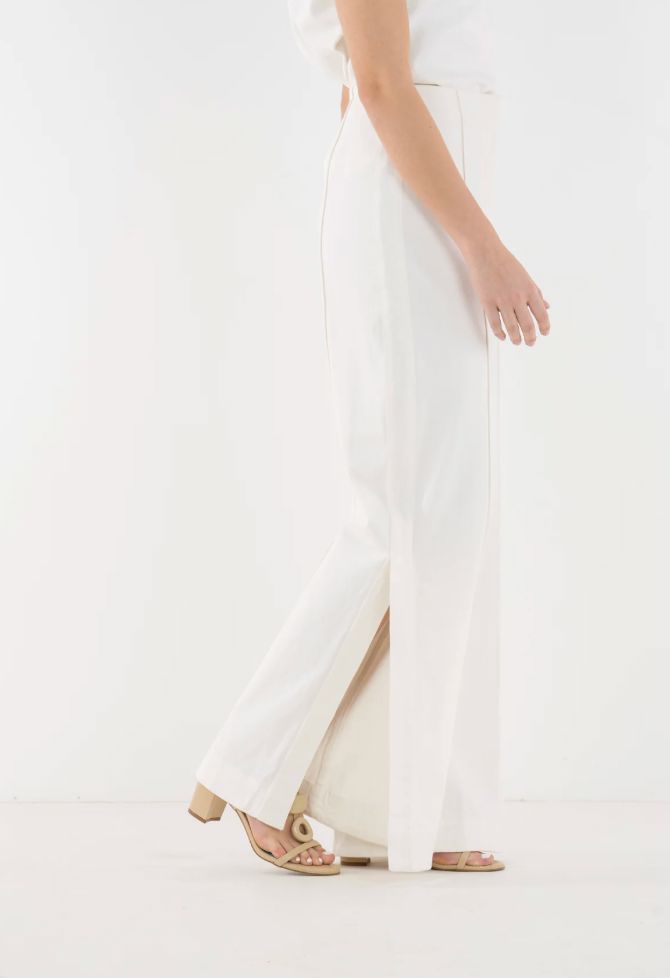 Piper Pant - Gardenia Denim - EM653