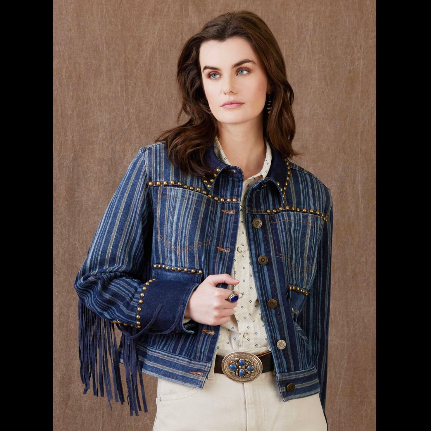 Pitchwagon Ticking Jacket - Double D Ranch - JDD63 – STONE FEATHER