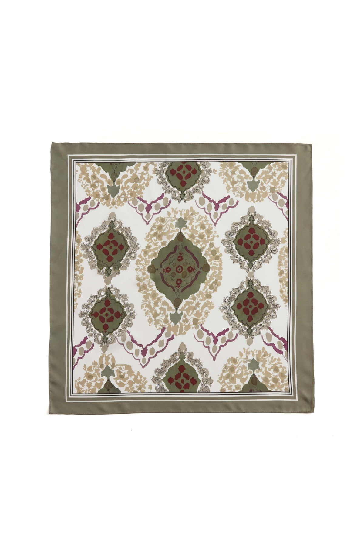 Placed Artful Scarf - LY3892PA