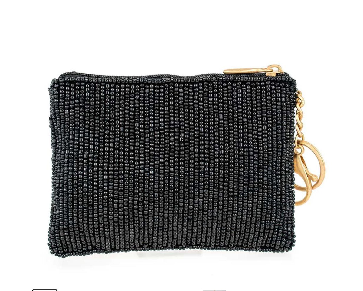 Play It Again Beaded Coin Purse - MFS002456