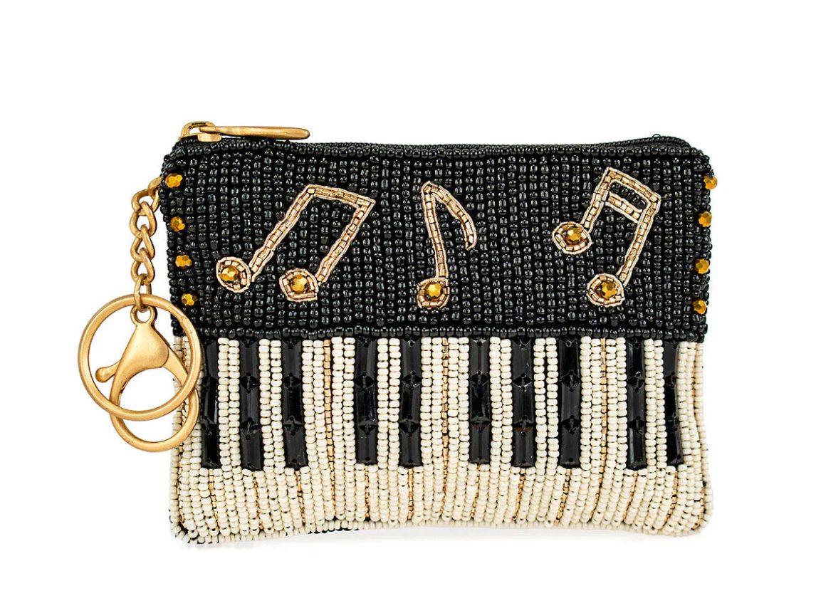 Play It Again Beaded Coin Purse - MFS002456