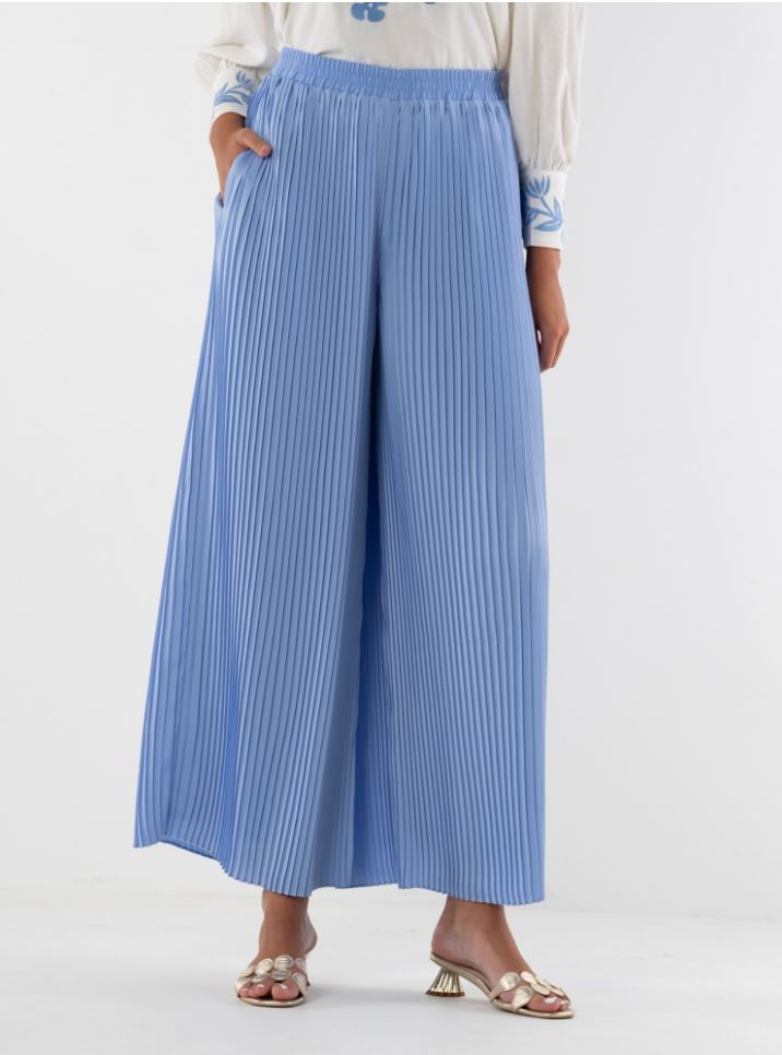 Pleated Grapemist Pant - EM694
