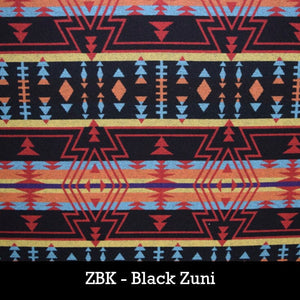 Poncho Button Collar - Black Zuni - Rhonda Stark - RSPNZBK