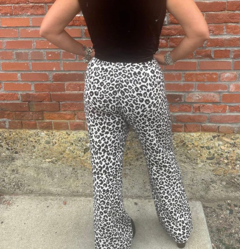 Powder Pink Esme Leopard Pant - AL4056P