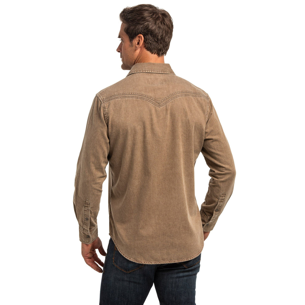 Prescott Shirt - Bark - 306BR