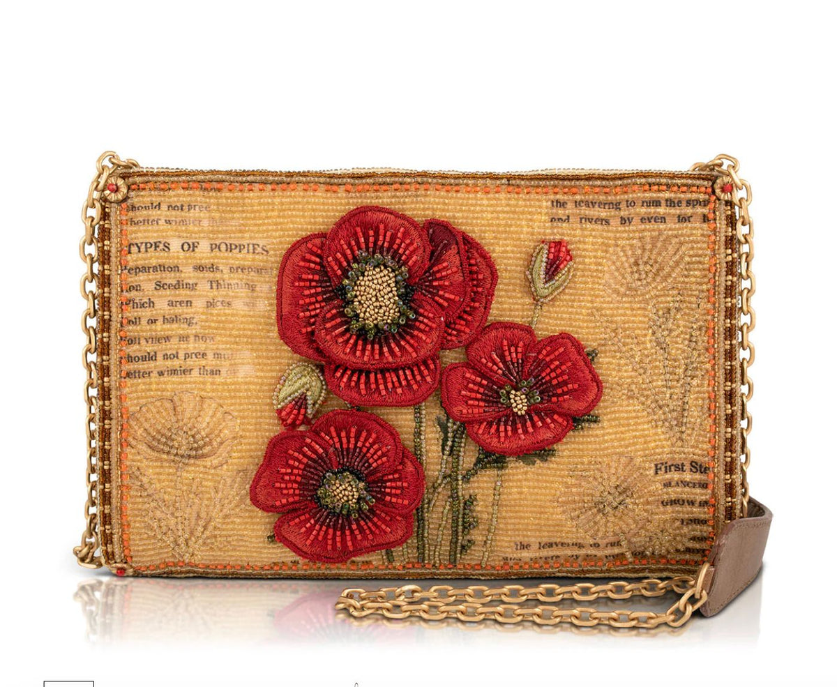 Pure Poppy Beaded Crossbody Bag -