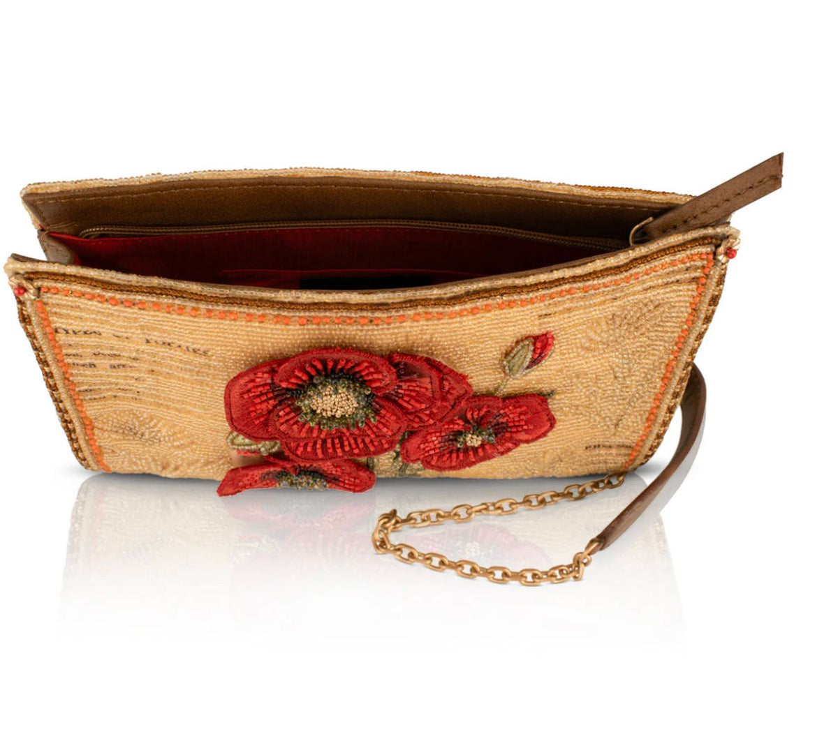 Pure Poppy Beaded Crossbody Bag -