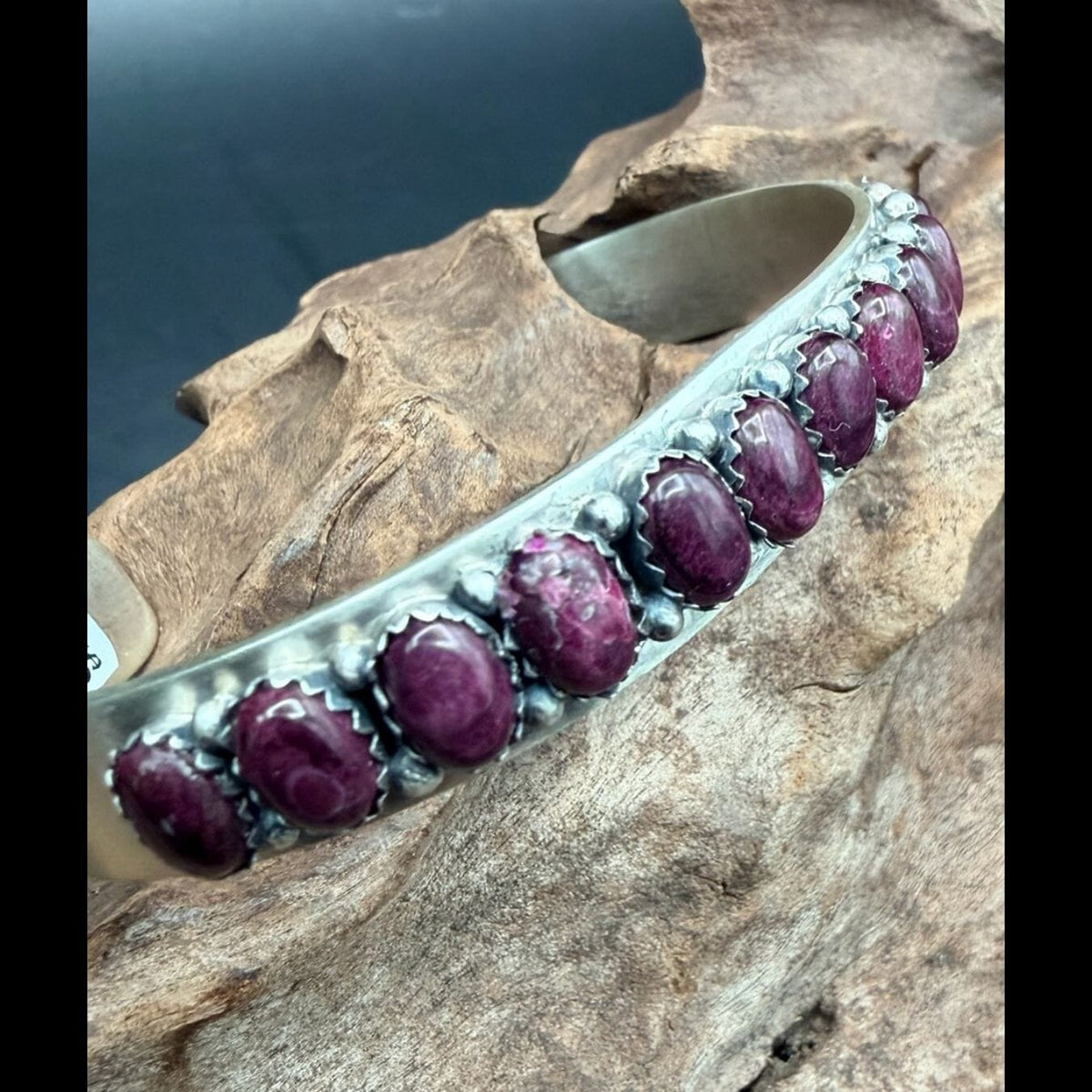 Purple Spiny Oyster Cuff (12 Cabochons) - CSL29