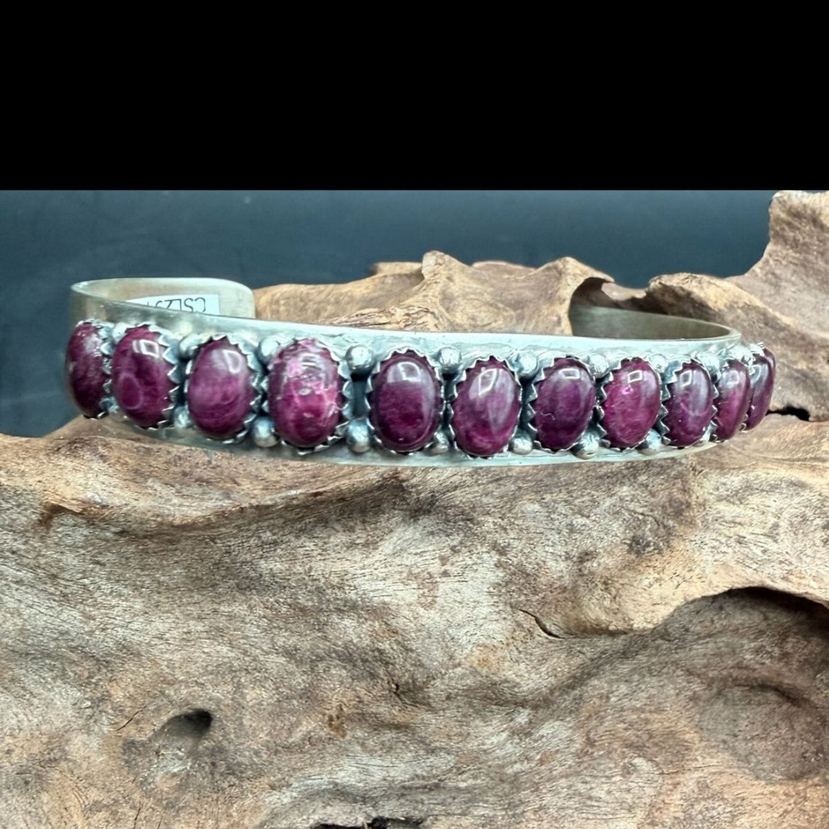 Purple Spiny Oyster Cuff (12 Cabochons) - CSL29