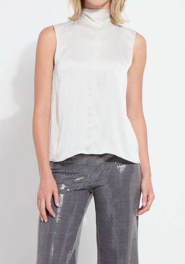 Quartz Sleeveless Scarf Top - 4031Q