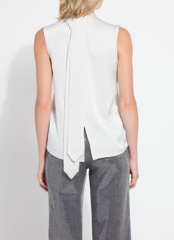 Quartz Sleeveless Scarf Top - 4031Q