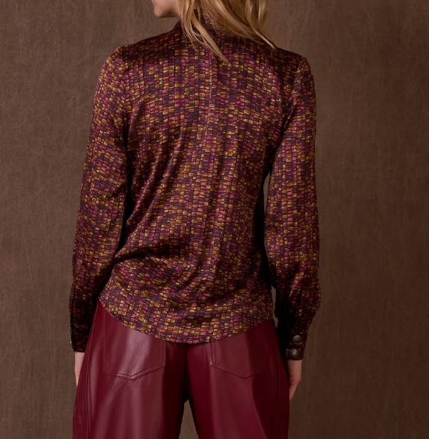 Rainbow Corn Blouse - Double D Ranch - T4136