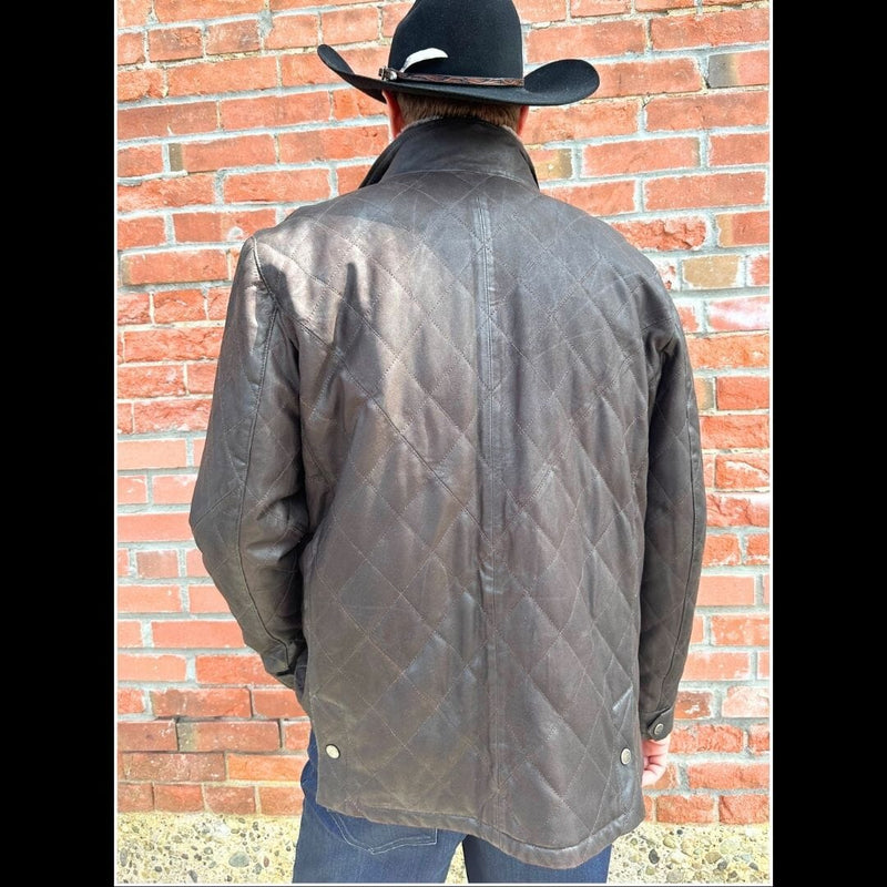 Rainer Quilt Leather Jacket - Madison Creek - JMC10