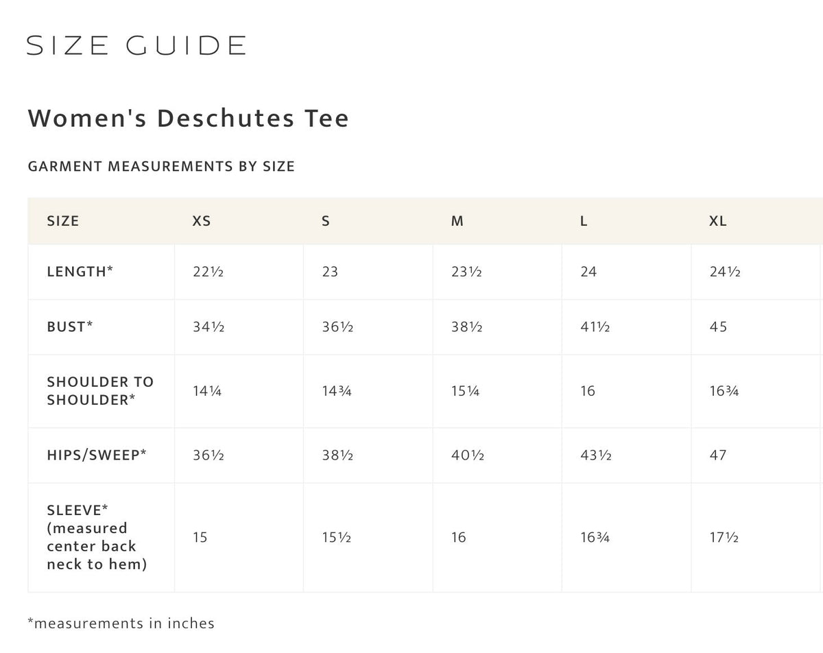 Red Women's Deschutes Tee - Pendleton - TB630R