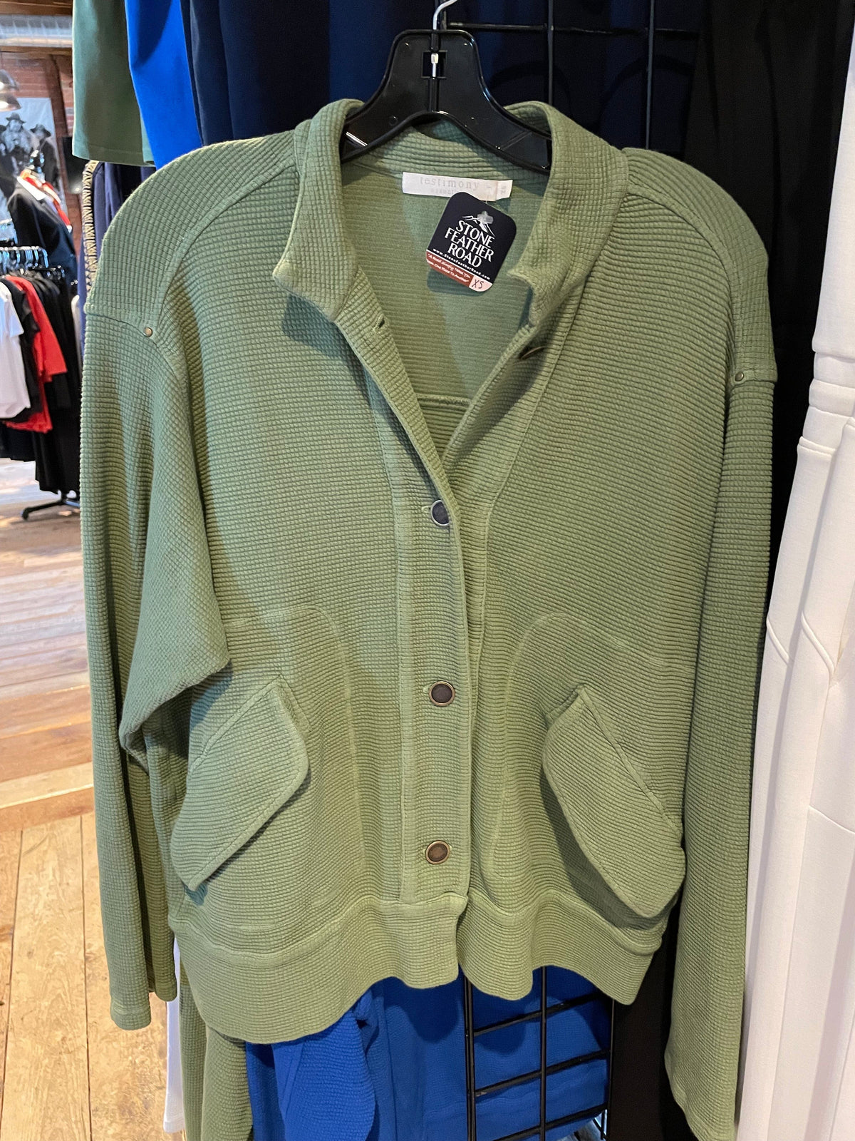 Remy Jacket - Sage - Testimony - J105S