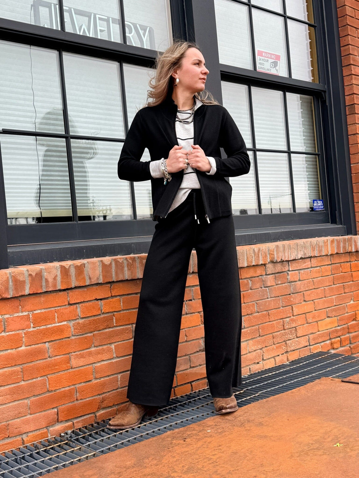Reversible Cashmere Zip Up Cardigan - LY3585