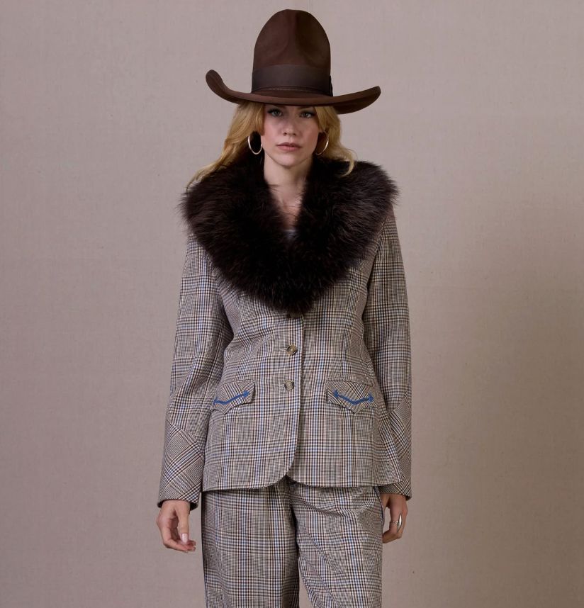 Riding Habit Jacket W/Fur - Double D Ranch - C3477