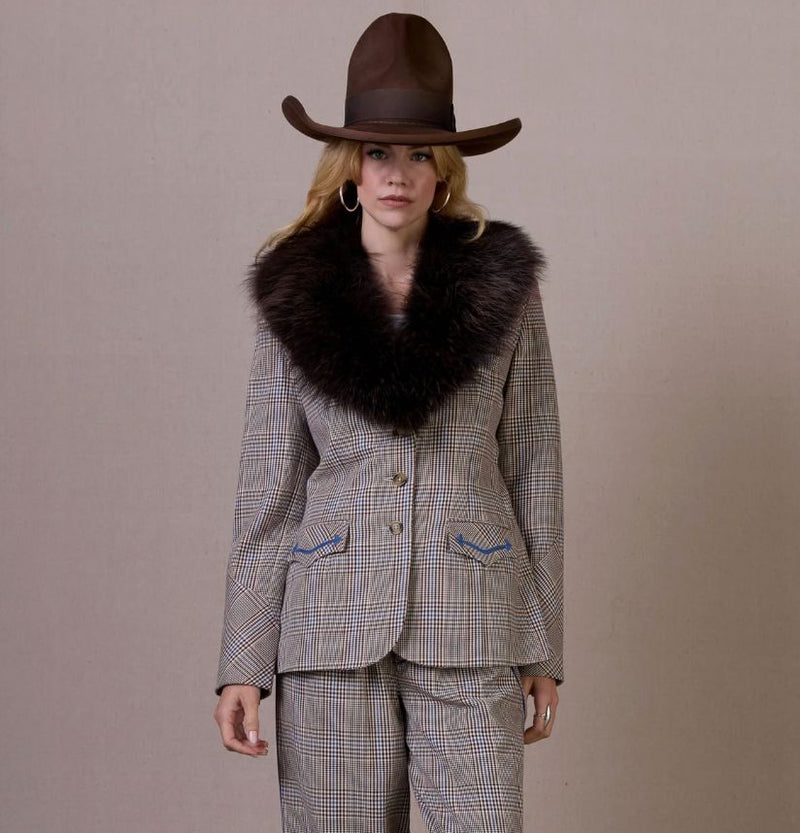 Riding Habit Jacket W/Fur - Double D Ranch - C3477