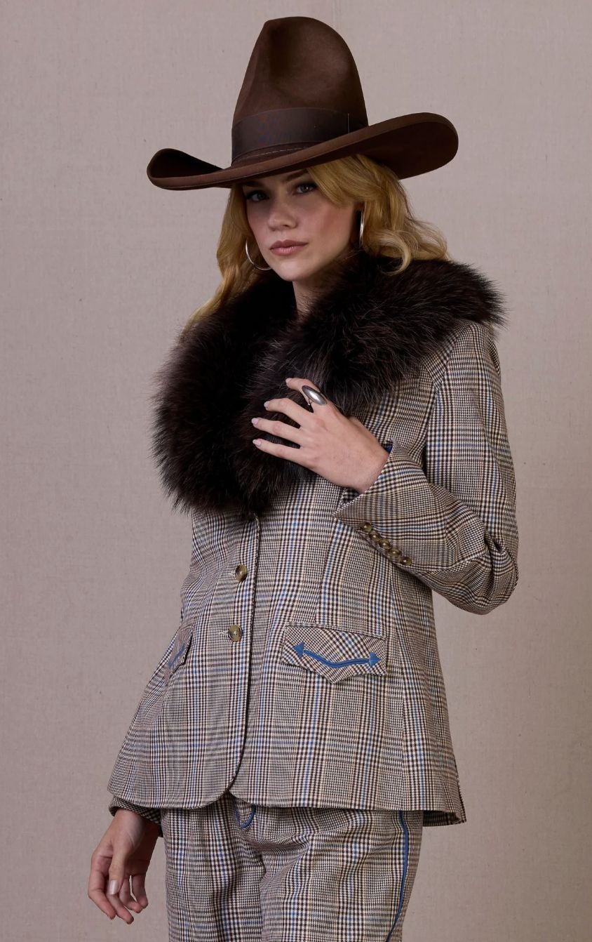 Riding Habit Jacket W/Fur - Double D Ranch - C3477