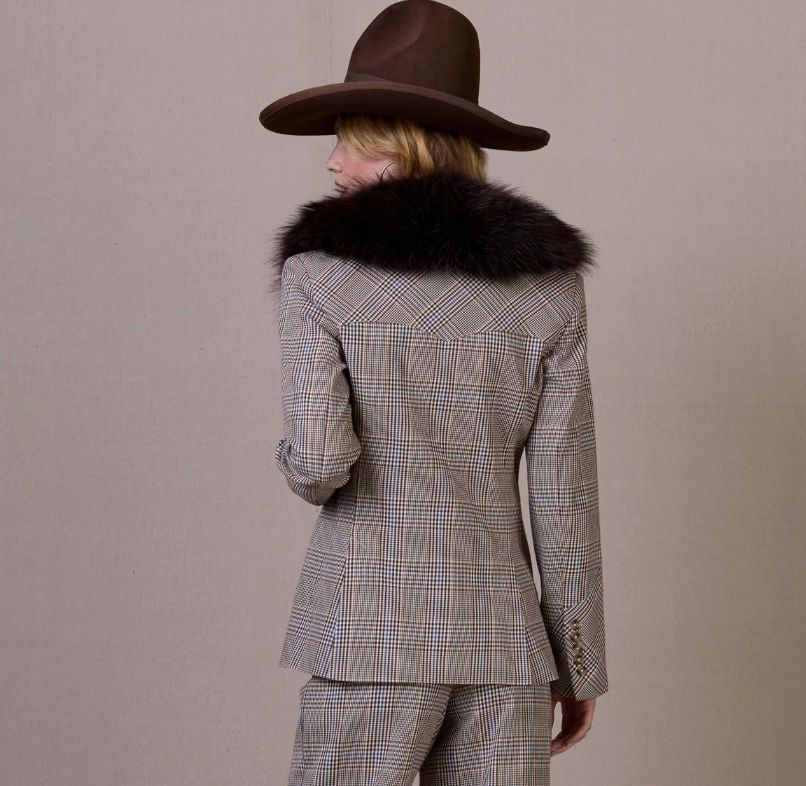 Riding Habit Jacket W/Fur - Double D Ranch - C3477