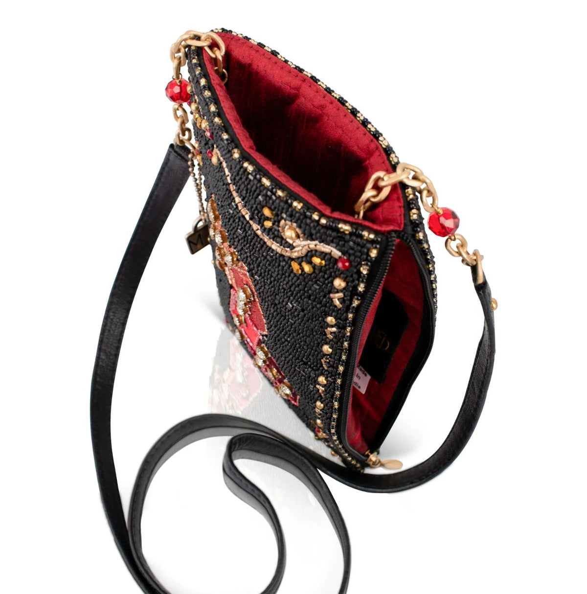 Roll Em' Beaded Cross Body Phone Bag - MFS002600