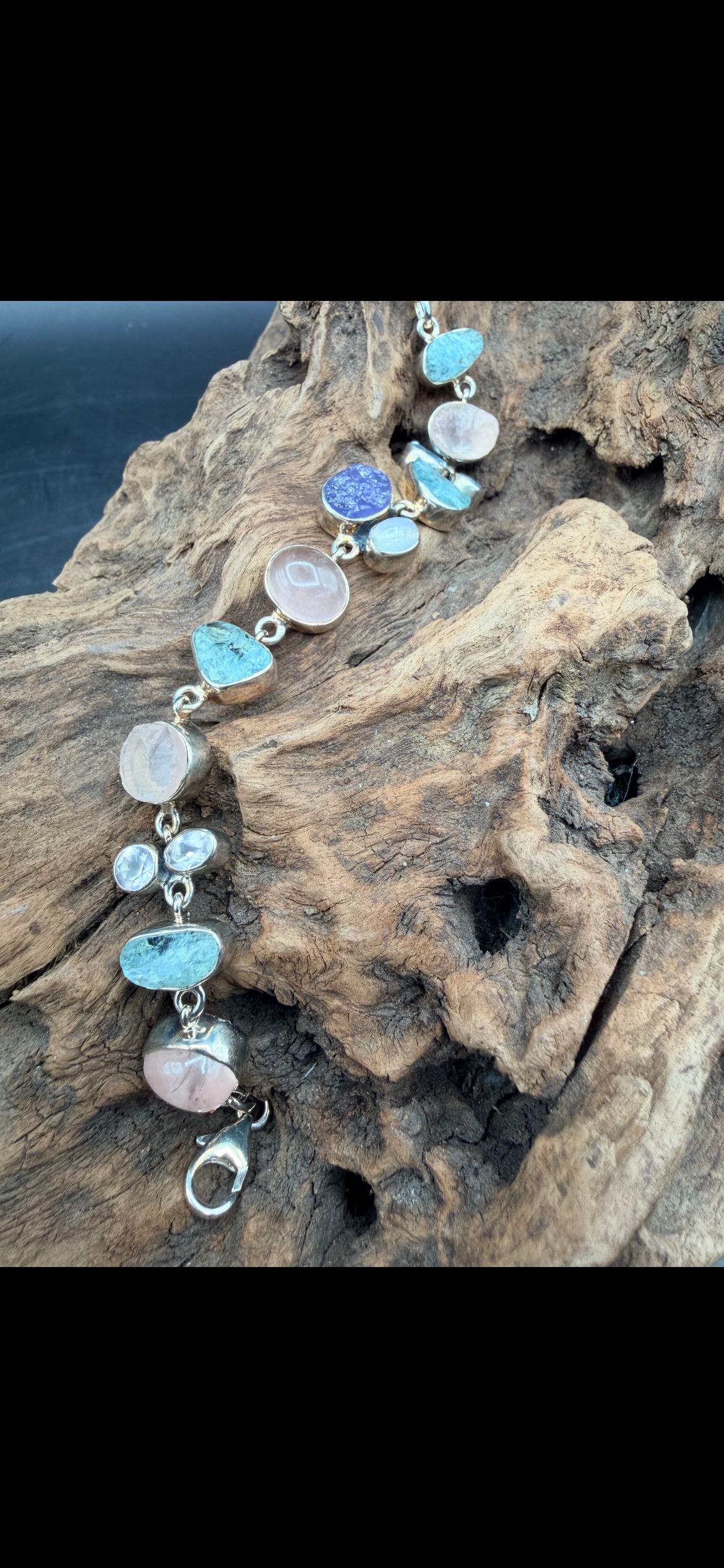 Rose Quartz/Multi Stone Bracelet - BRIG19