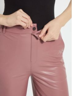 Rose Vegan Leather Trouser - LY3977R